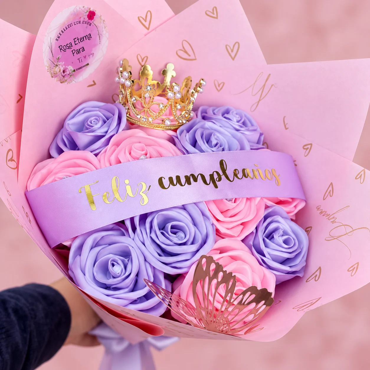 Rosas eternas que no se marchitan